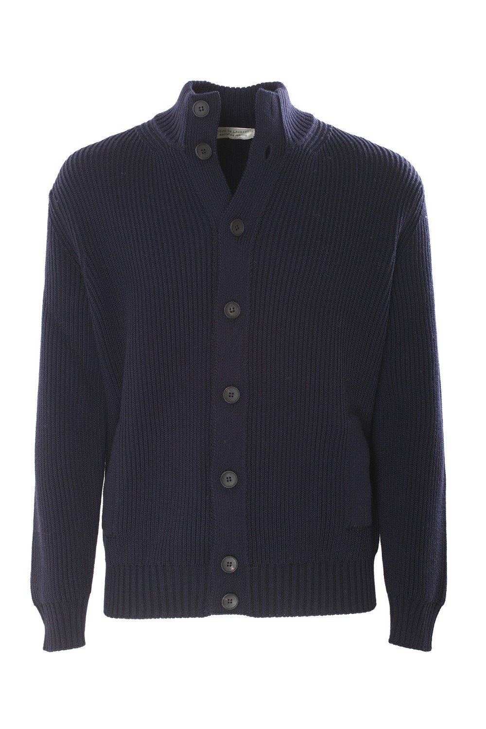 shop FILIPPO DE LAURENTIIS Saldi Bomber: Filippo De Laurentiis cardigan in lana merino.
Abbottonatura sul davanti.
Collo alto.
Costine.
Composizione: 100% extra fine lana merino.
Made in Italy.. BB3MLT WM7I-881 number 7436053